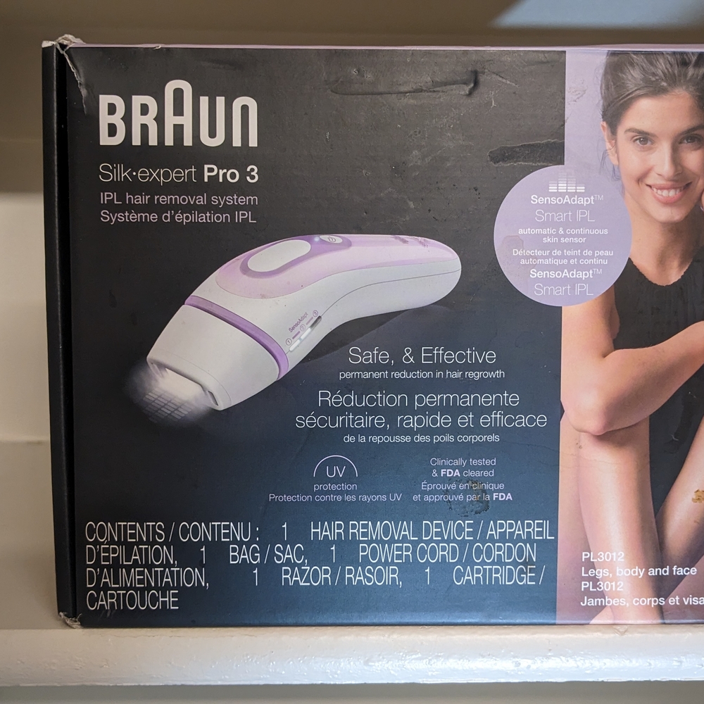 Braun Silk-expert Pro 3 IPL Hair Removal Device